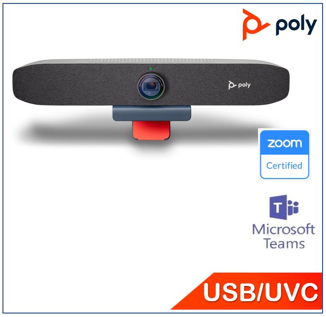 Video Conference/POLY: POLY, STUDIO, P15, PERSONAL, VC, BAR, UHD, 4K, (2160P), FULL, HD, (1080P), -, PRICE, VALID, FOR, SOH, 