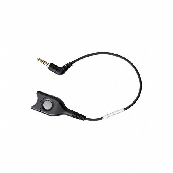 EPOS, Sennheiser, DECT/GSM, cable:Easy, Disconnect, with, 20, cm, cable, to, 3.5mm, -, 3, pole, jack, plug, without, microphone, damping, 