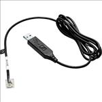 EPOS, Sennheiser, Cisco, adaptor, cable, for, electronic, hook, switch, -, 8900, and, 9900, series, terminated, in, USB, 