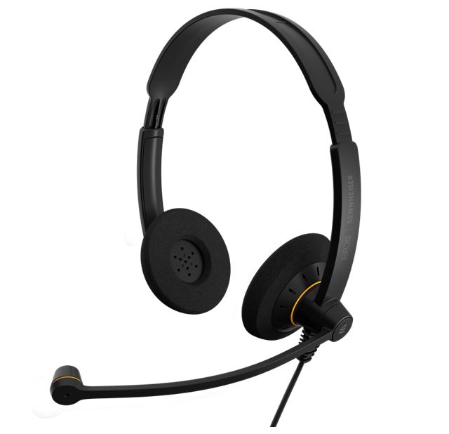 EPOS, Sennheiser, SC60, Binaural, Wideband, Office, headset, integrated, call, control, USB, connect, Activegard, protection, la, 