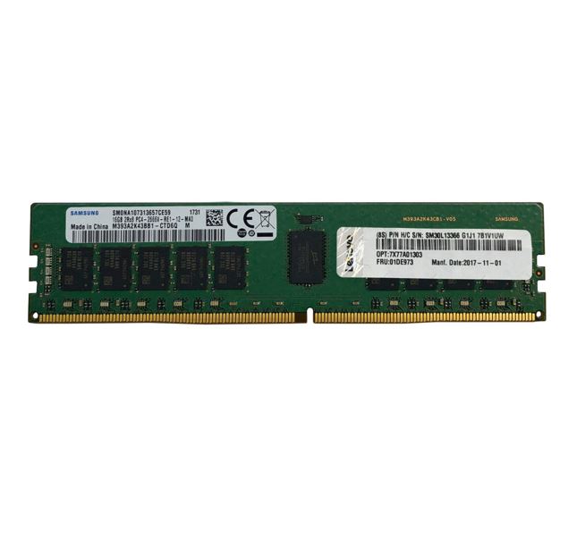 Ram/Lenovo: LENOVO, 16GB, TRUDDR4, 2933MHZ, (2RX8, 1.2V), 