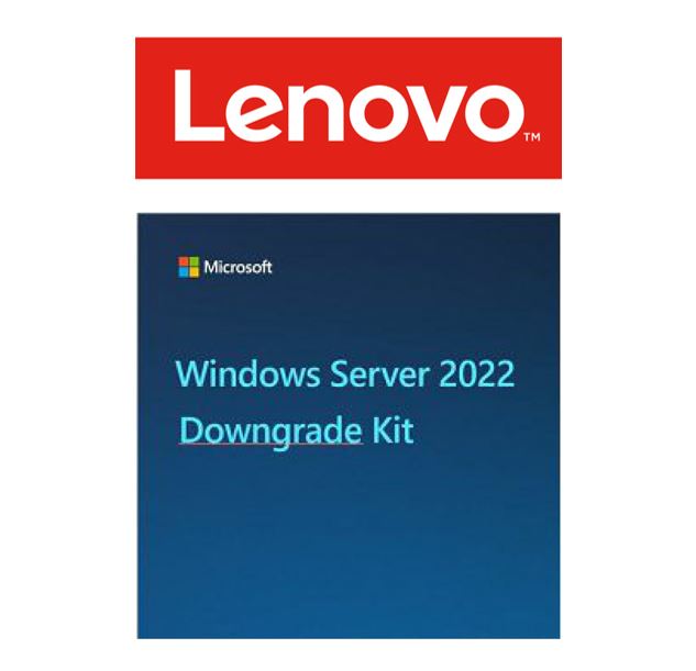 Windows Server - OEM/Lenovo: LENOVO, Windows, Server, Datacenter, 2022, to, 2019, Downgrade, Kit-Multilanguage, ROK, 