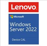 LENOVO, Microsoft, Windows, Server, 2022, CAL, (5, Device), ST50, /, ST250, /, SR250, /, ST550, /, SR530, /, SR550, /, SR650, /, SR630, 