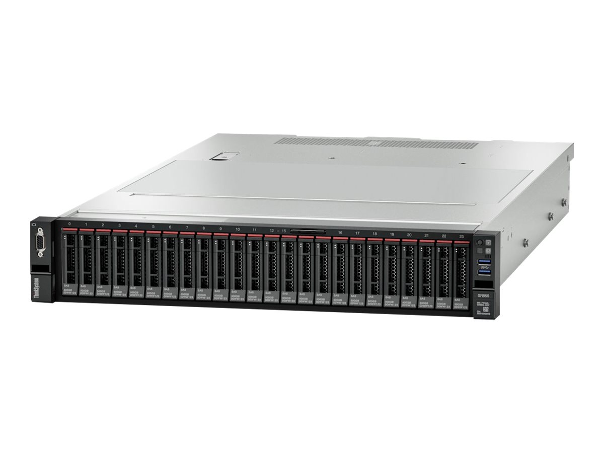 LENOVO, ThinkSystem, SR650, 2U, Rack, Server, 1x, Intel, Xeon, Silver, 4210, 1, x16GB, 2Rx8, 8, x, 3.5, HS, HD, Bays, HW, RAID, 930-8i, 1, 