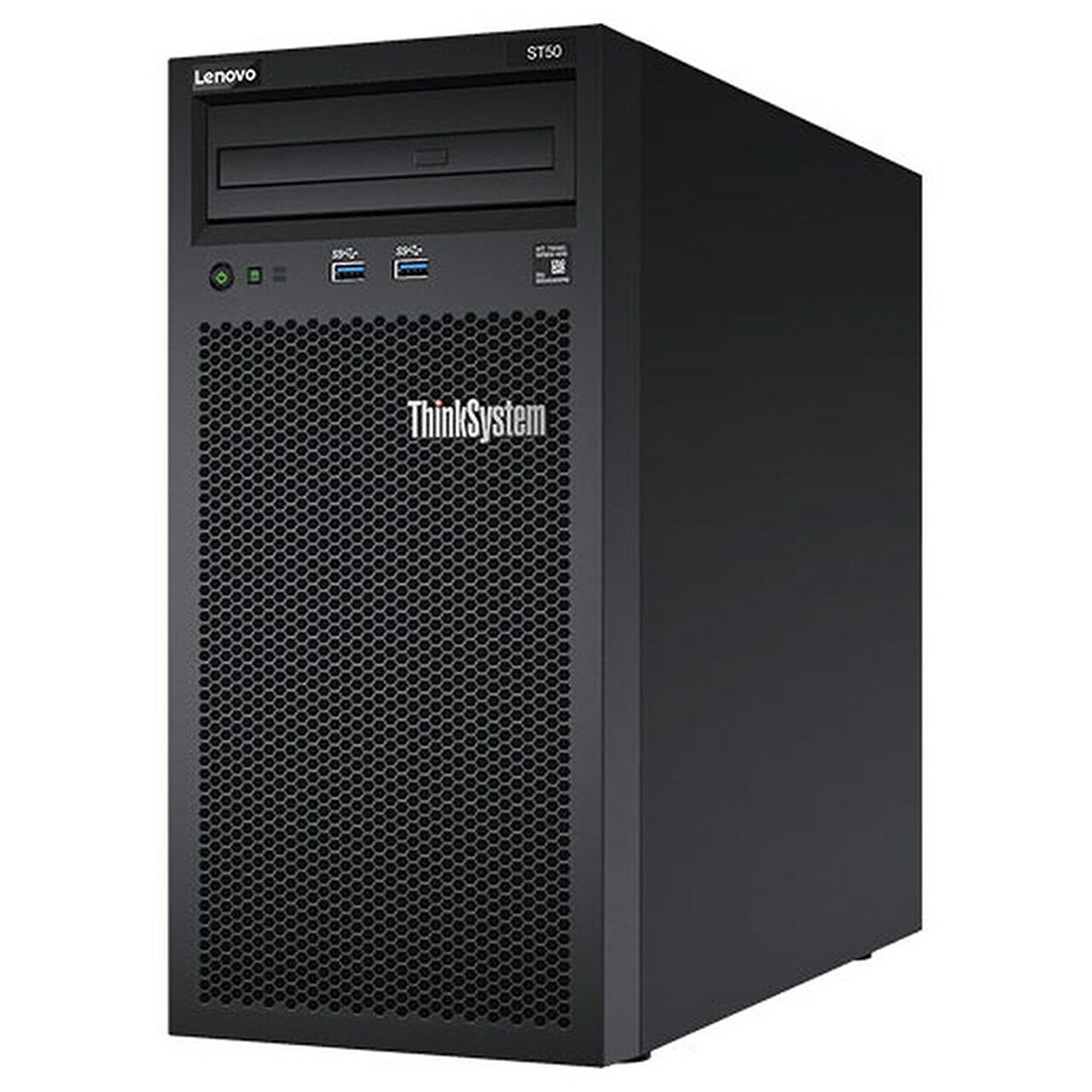 LENOVO, ThinkSystem, ST50, 4U, Tower, Server, 1, x, E-2276G, 3.8Ghz, 1, x, 8GB, 1Rx8, SW, RD, 1, x, Fixed, 250w, PSU., 2, x, 3.5, Non, HS, HD, 