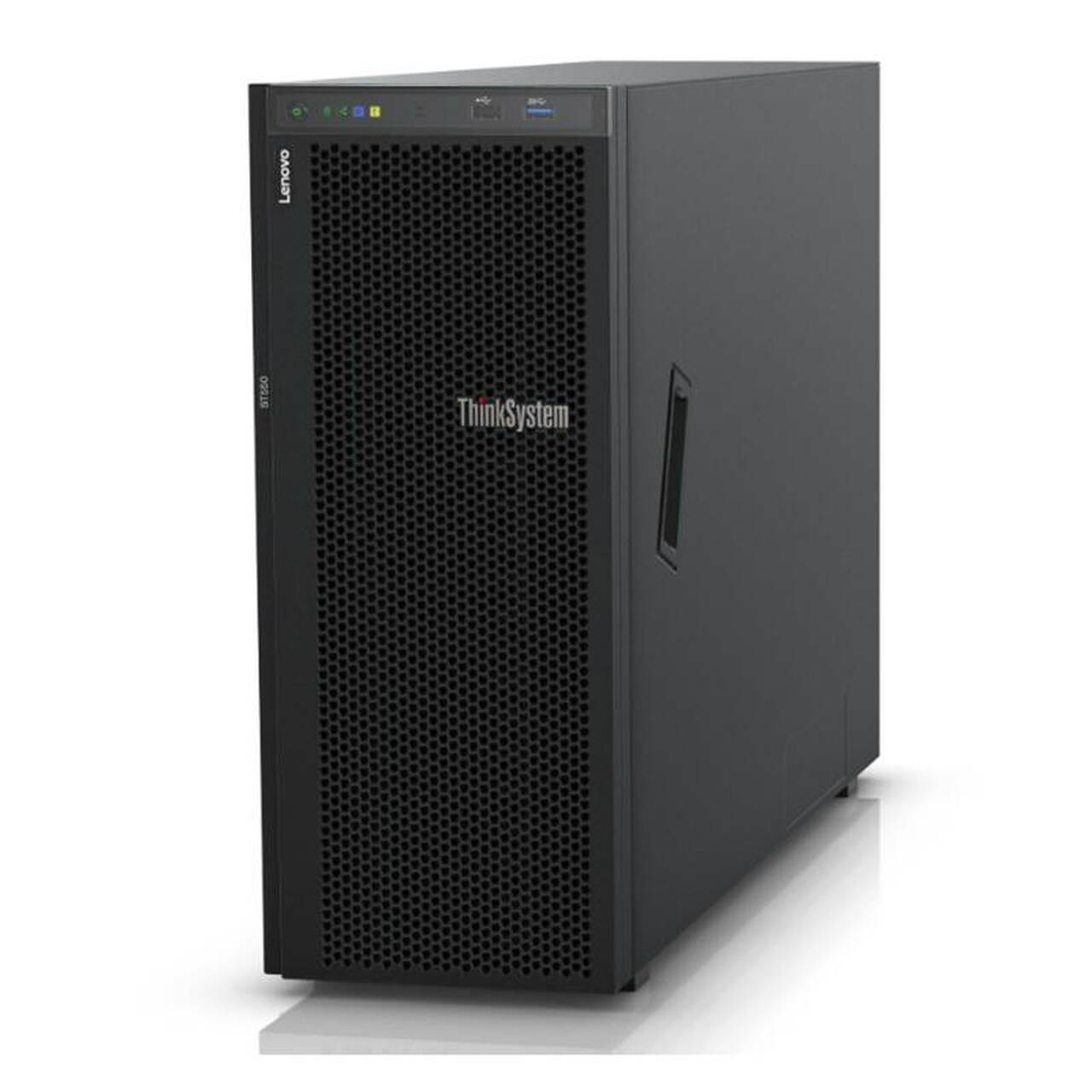 LENOVO, ThinkSystem, ST550, 4U, Tower, Server, 1x, Intel, Xeon, Silver, 4210, 1x16GB, 2Rx8, 8, x, 3.5, HS, Bays, HW, RAID, 530-8i, 1x75, 