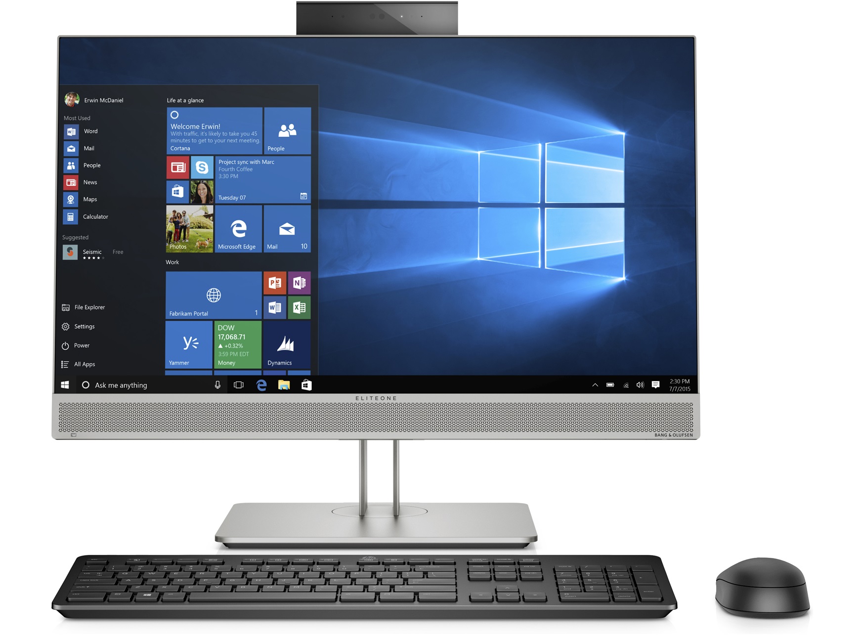 Hewlett-Packard, ED, 800, G5, AIO, 23.8IN, T, I5-9500, 8GB, 256GB, 