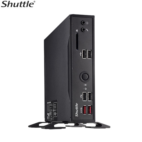 Shuttle, DS10U5, Slim, Mini, PC, 1.3L, -, Intel, i5-8265U, CPU, Support, dual, Intel, Gigabit, LAN, USB, 3.0, RS232/RS422/RS485/Tripl, 