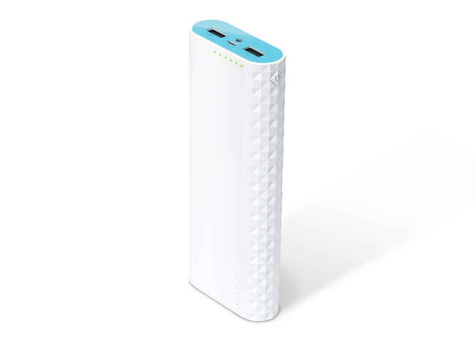 TP-Link, TL-PB15600, 15600mAh, High, Capacity, Power, Bank, Dual, Output, Ultra, Fast, Charging, LED, Flashlight, iPhone, Android, Windo, 