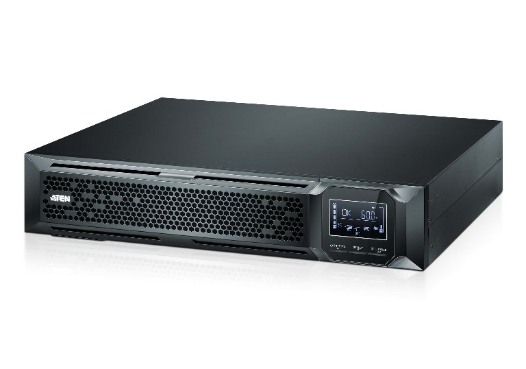 Aten, 2000VA/2000W, Professional, Online, UPS, with, USB/DB9, connection, 8, IEC, C13, outlets, EPO, and, RJ, port, surge, protection, (, 