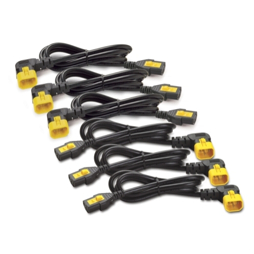 Cables/Apc: Apc, Power, Cord, Kit, (6, ea)., Locking., C13, to, C, 