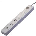 Huntkey, 4, Outlet, Surge, Protected, Power, board, with, Dual, 5V, 2.1A, USB, Ports, 