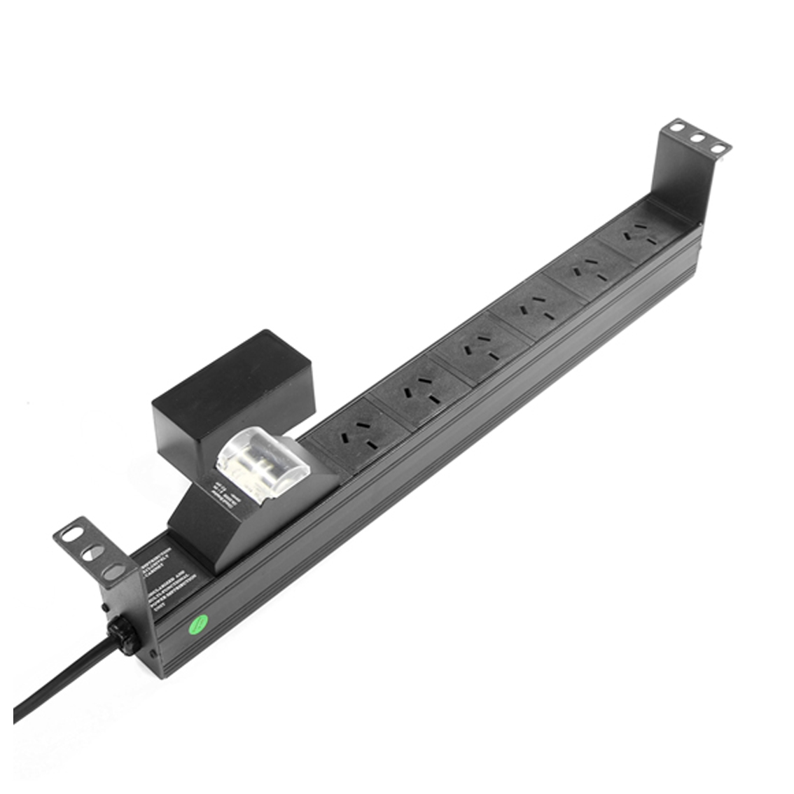 PowerShield, 6, Way, PDU, with, Australian, Sockets, -, horizontal, 