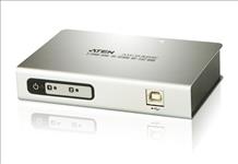 Aten, Serial, Hub, 2, Port, USB, to, RS232, Converter, w/, 1.8m, cable, Supports, Hot-Swapping, &, Plug, and, Play, 