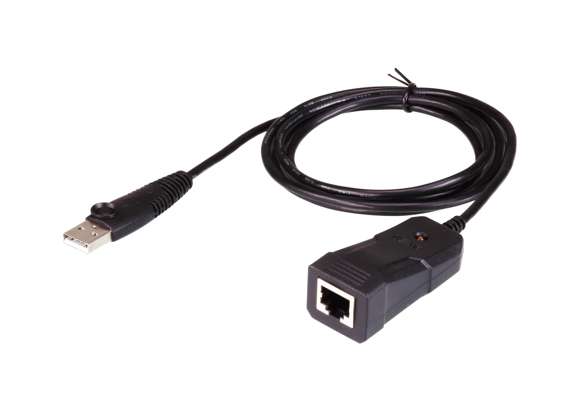 Adapters/Aten: Aten, USB, to, RJ-45, Serial, (RS232), converter;, Support, Straight, RJ45, Cable, 921.6, Kbps, Data, Transfer, Rate;, OS, Compatibility, 