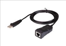 Aten, USB, to, RJ-45, Serial, (RS232), converter;, Support, Straight, RJ45, Cable, 921.6, Kbps, Data, Transfer, Rate;, OS, Compatibility, 