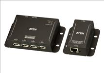 Aten, 4-Port, USB, 2.0, CAT, 5, Extender, (Up, to, 50m), 