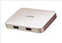 Aten USB-C Multiport Dock with Nintendo Switch, Android and iPad Pro (USB-C) support, HDMI 4K output, supports Windows +