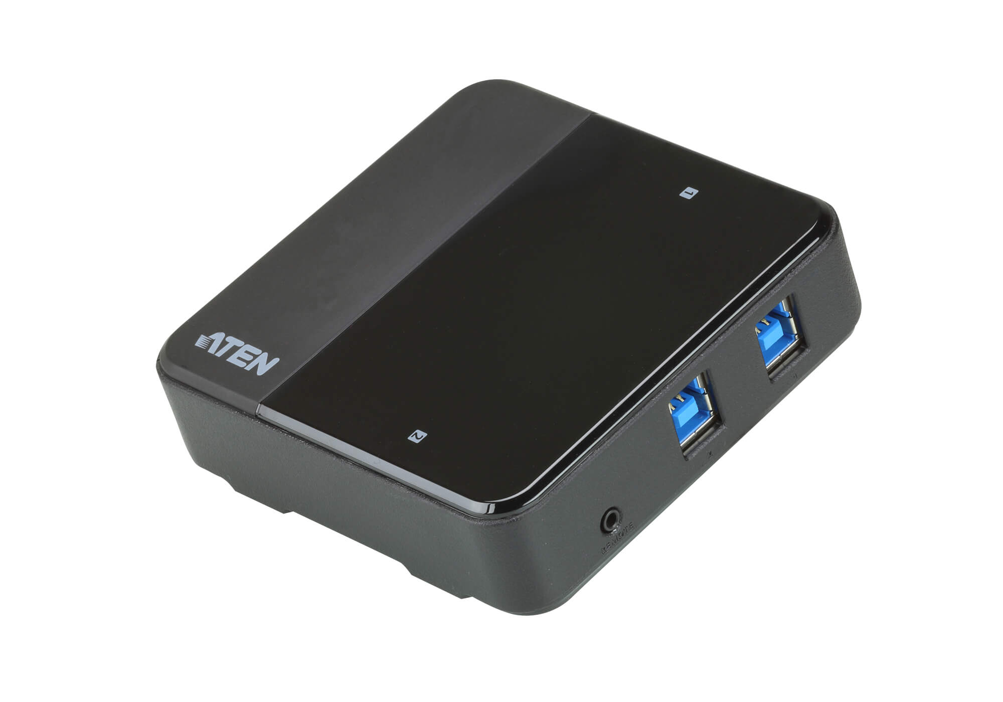 Aten, Peripheral, Switch, 2x4, USB, 3.1, Gen1, 2x, PC, 4x, USB, 3.1, Gen1, Ports, Remote, Port, Selector, Plug, and, Play, 