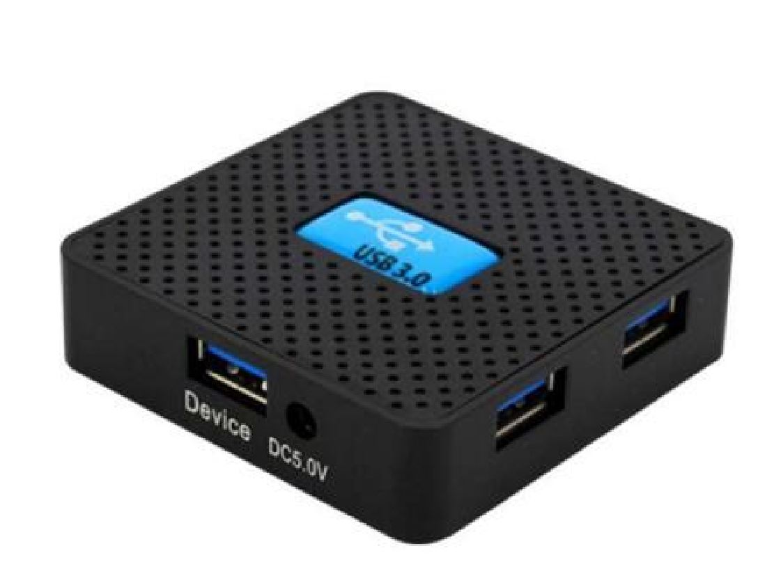 Astrotek, 5, Port, USB3.0, HUB, With, 5V, 2.5A, Power, Adaptor, 