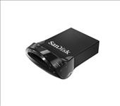 SanDisk, Ultra, Fit, 256GB, USB3.1, Flash, Drive, Memory, Stick, Thumb, Key, Lightweight, SecureAccess, Password-Protected, 128-bit, AE, 