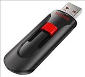 SanDisk, 32GB, Cruzer, Glide, USB2.0, Flash, Drive, Memory, Stick, Thumb, Key, Lightweight, SecureAccess, Password-Protected, 128-bit, 