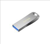 SanDisk, 64GB, Ultra, Luxe, USB3.1, Flash, Drive, Memory, Stick, USB, Type-A, 150MB/s, capless, sliver, 5, Years, Limited, Warranty, 
