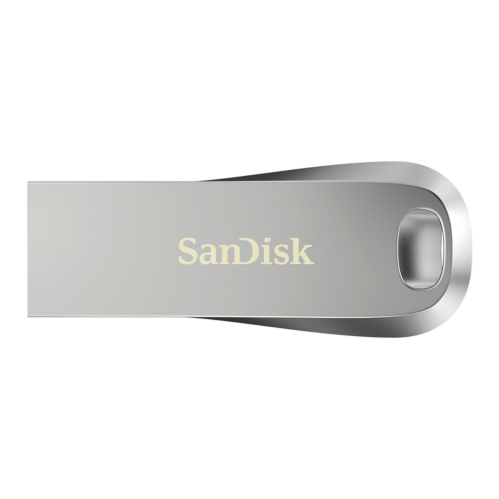 SanDisk, 256GB, Ultra, Luxe, USB3.1, Flash, Drive, Memory, Stick, USB, Type-A, 150MB/s, capless, sliver, 5, Years, Limited, Warranty, 