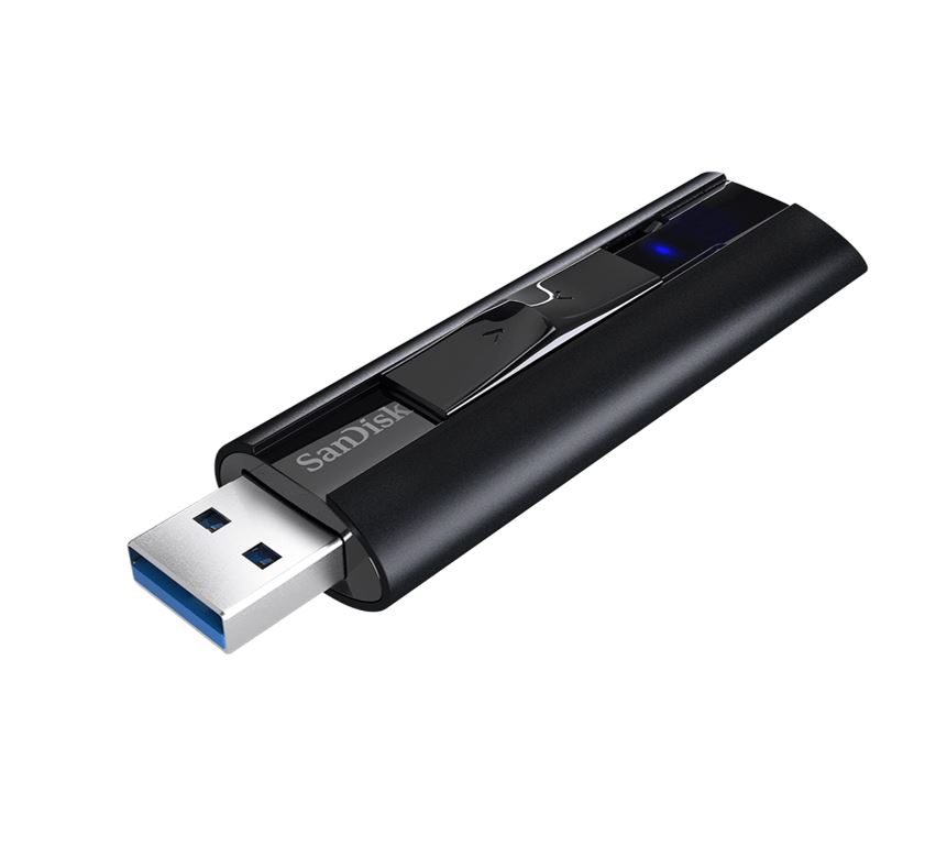 SanDisk, 128GB, Extreme, Pro, USB3.1, Solid, State, Flash, Drive, CZ880, Black, 420MB/s, Lifetime, Lifetime, Warranty, 
