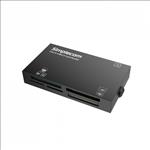 Simplecom, CR216, USB, 2.0, All, in, One, Memory, Card, Reader, 6, Slot, for, MS, M2, CF, XD, Micro, SD, HC, SDXC, Black, 