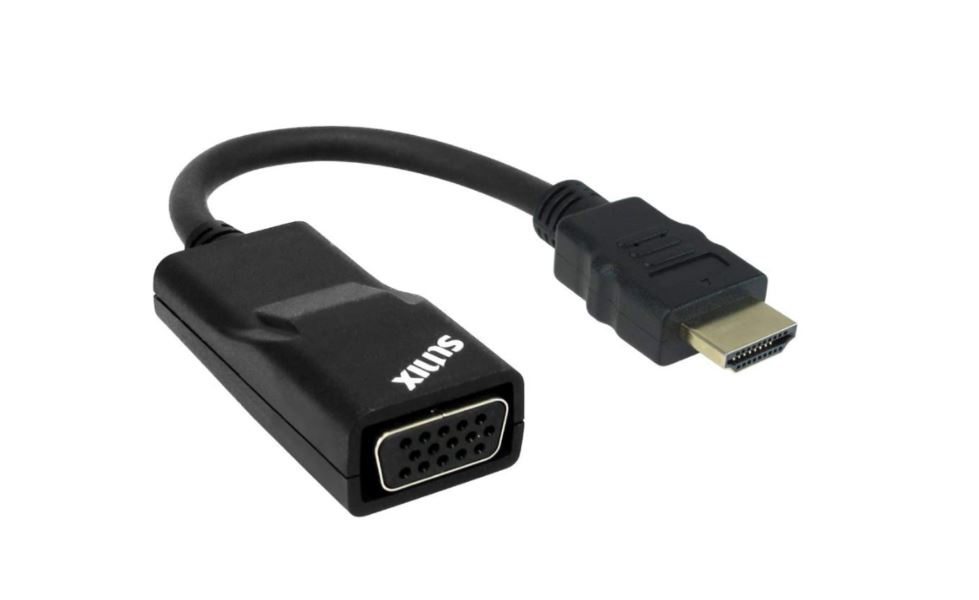 Sunix, HDMI, to, VGA, Adapter;, Compliant, with, HDMI, 1.4b;, Output, Resolution, 1920x1200, HDTV, Resolution, 1080P, 