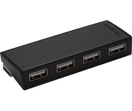 TARGUS, ACH114AU, 4, PORT, VALUE, HUBEXPAND1, USB, PORT, TO, 4CABLE, STORES, UNDER, HUB, FOR, TRAVEL, 