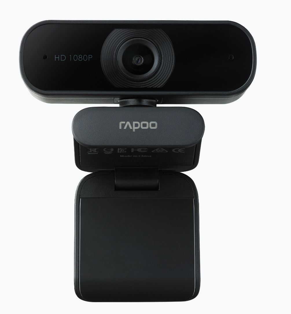 RAPOO, C260, Webcam, FHD, 1080P/HD720P, USB, 2.0, Compatible, Win7/8/10, Mac, OS, X, 10.6, or, above, Chrome, OS, and, Android, V5.0, or, 