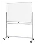 Visionchart, Mobile, and, Revolving, Magnetic, Whiteboard, 1200, x, 900mm, 